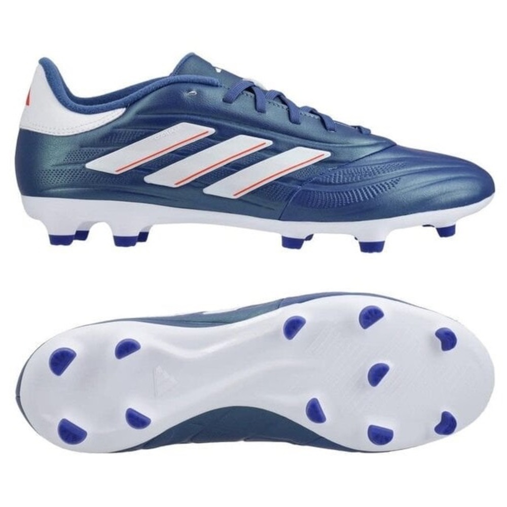 adidas Copa Pure II 3 FG Marinerush Pack- Lucid Blue/Cloud White/Solar Red 10.5